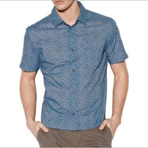 John Varvatos short sleeve button down shirt